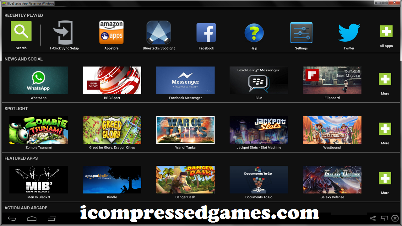 Bluestacks Highly Compressed