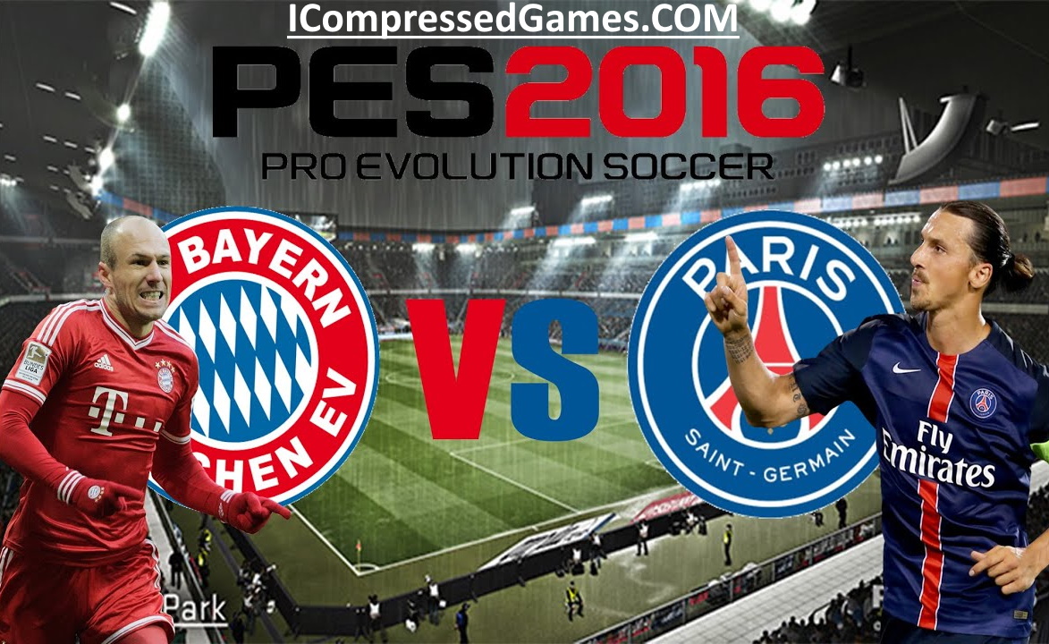 PES 2016 Highly Compressed